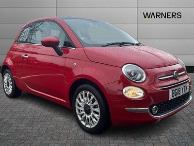used Fiat 500 1.2 LOUNGE EURO 6 (S/S) 3DR PETROL FROM 2018 FROM GLOUCESTER (GL4 3BS) | SPOTICAR