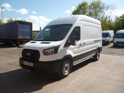 Used Ford Transit 130 HP (95 kW) 2022 White Van