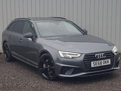 Used Audi A4 Black Edition 190 HP (139 kW) 2019 Grey Estate