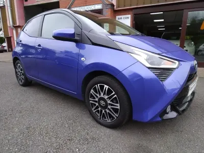 Used Toyota Aygo X-clusiv 2019 Blue Hatchback