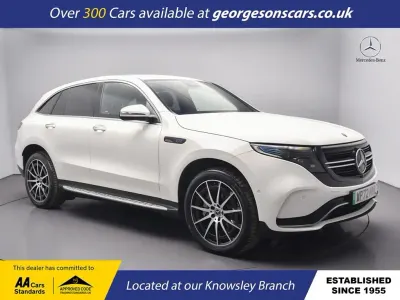 Usado Mercedes EQC400 AMG line 300 kW (408 HP) 2023 Branco SUV