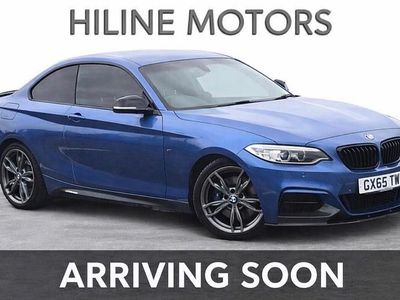 Used BMW M235 Luxury Line 2015 Blue Coupe
