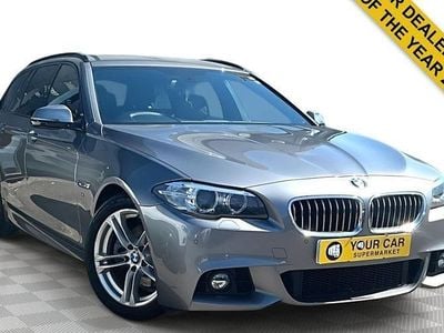 Begagnad BMW 520 M Sport 190 HK (139 kW) 2016 Grå Kombi