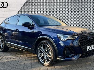 Used Audi Q3 Black Edition 150 HP (110 kW) 2025 Blue SUV