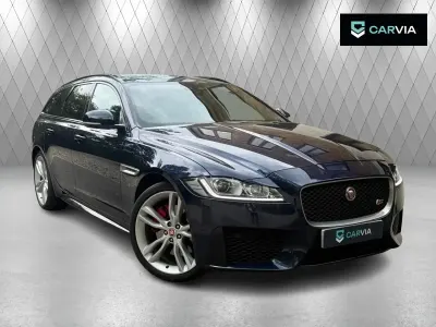 Używany Jaguar XF S 300 KM (220 kW) 2018 Niebieski Kombi