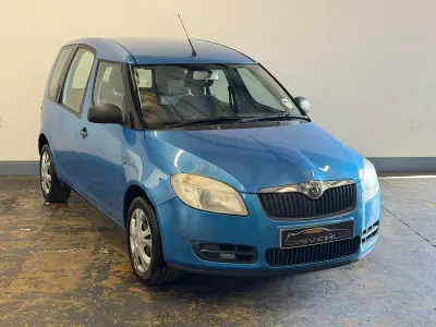 Used Skoda Roomster 86 HP (63 kW) 2007 Blue MPV