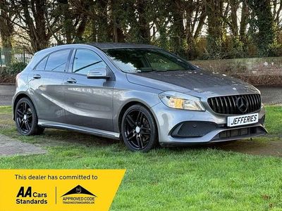 Used Mercedes A180 AMG line 109 HP (80 kW) 2017 Grey Hatchback