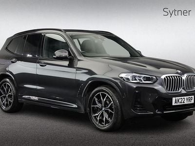 Grey Used 2022 BMW X3 M Sport SUV | £32,500 (Fair price)