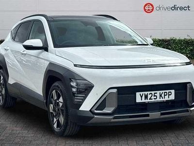 Special solid atlas white Used 2025 Hyundai Kona Ultimate SUV | £27,645 (Good price)