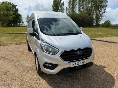 Used Ford Transit Custom Limited 130 HP (95 kW) 2021 Silver Van