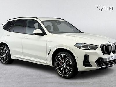 White Used 2022 BMW X3 M Sport SUV | £34,000 (Fair price)
