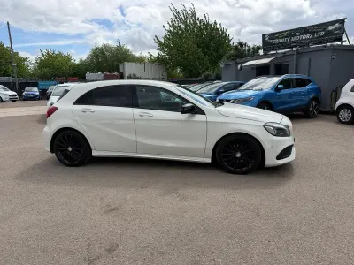 Used Mercedes A180 AMG Line Premium 2017 White Hatchback
