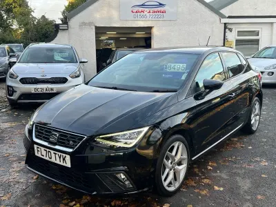 Begagnad Seat Ibiza FR 95 HK (69 kW) 2020 Svart Halvkombi