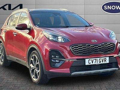 Red Used 2021 Kia Sportage GT-Line S SUV | £17,665 (Good price)