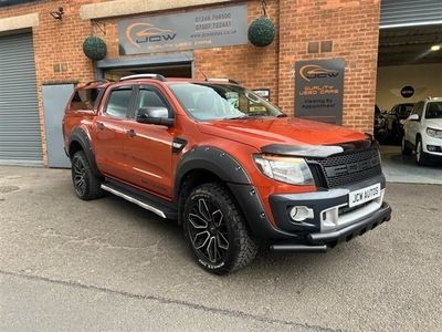 used Ford Ranger 3.2L WILDTRAK 4X4 DCB TDCI 4d AUTO 197 BHP