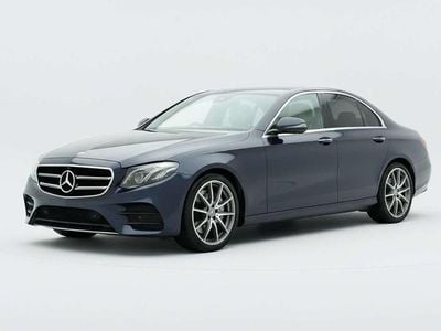 Used Mercedes E350 AMG line 2020 Blue Sedan