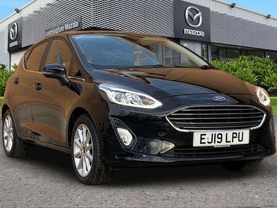 Black Used 2019 Ford Fiesta Titanium Hatchback | £8,490 (Fair price)