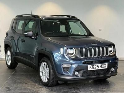 Blue New 2025 Jeep Renegade Altitude SUV | £25,998 (Fair price)