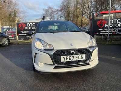 White Used 2017 DS Automobiles DS3 Chic Hatchback | £5,795 (Fair price)