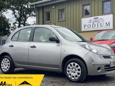 Used Nissan Micra Visia+ 65 HP (47 kW) 2009 Silver Hatchback