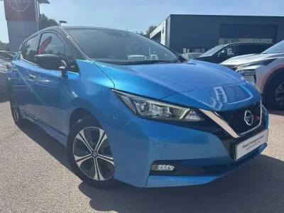 Used Nissan Leaf Tekna 160 kW (218 HP) 2021 Blue Hatchback