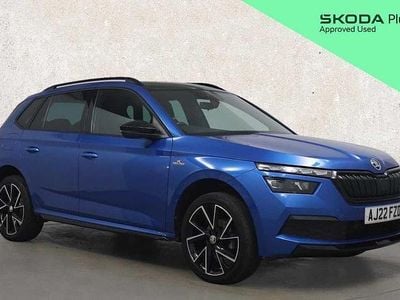 Race blue metallic Used 2022 Skoda 110 R Monte Carlo Hatchback | £14,879 (Fair price)