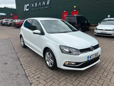 Used VW Polo Edition 90 HP (66 kW) 2017 White Hatchback