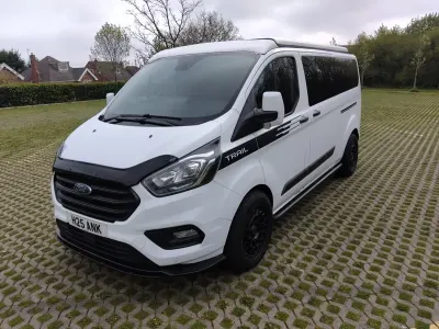 Used Ford Transit Custom 105 HP (77 kW) 2021 White Van
