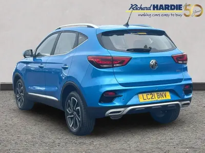 Used MG ZS Exclusive 105 HP (77 kW) 2021 Blue SUV