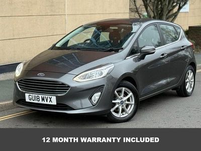 Used Ford Fiesta Zetec 100 HP (73 kW) 2018 Grey Hatchback