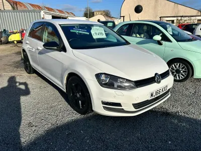 Used VW Golf VII Edition 110 HP (80 kW) 2016 White Hatchback