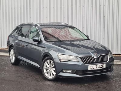 Used Skoda Superb SE Technology 120 HP (88 kW) 2017 Grey Estate