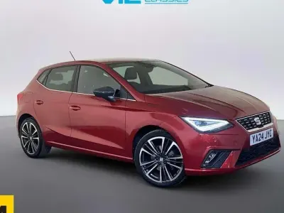 Used Seat Ibiza XCELLENCE Lux 116 HP (85 kW) 2024 Red Hatchback