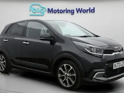 Used Kia Picanto X-Line 67 HP (49 kW) 2024 Black Hatchback