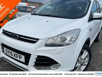 Used Ford Kuga Titanium X 163 HP (119 kW) 2015 White SUV