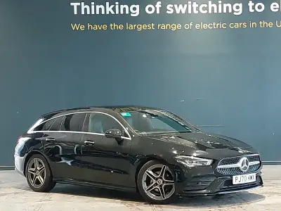 Used Mercedes CLA180 AMG Line Premium Plus 136 HP (100 kW) 2020 Black Sedan