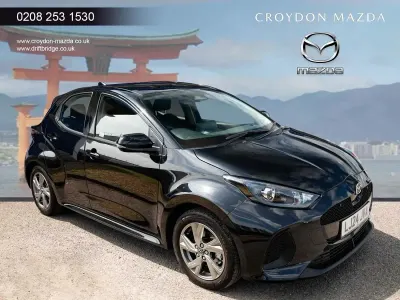 Used Mazda 2 Exclusive-Line 116 HP (85 kW) 2024 Black Hatchback
