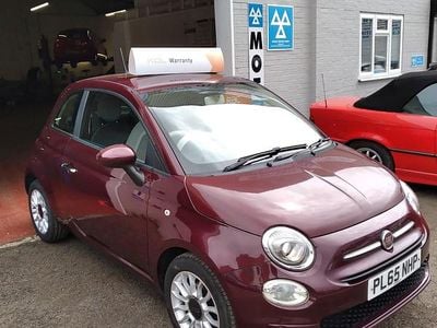 Used Fiat 500 Pop Star 69 HP (50 kW) 2016 Red Hatchback