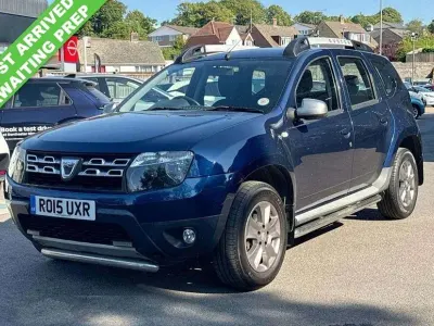 Used Dacia Duster Lauréate 110 HP (80 kW) 2015 Blue SUV
