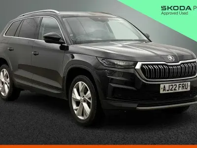 Used Skoda Kodiaq SE L 150 HP (110 kW) 2022 Black magic pearl effect SUV