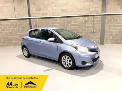 Blue Used 2013 Toyota Yaris Hatchback | £4,895 (Good price)