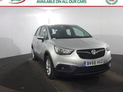 Used Vauxhall Crossland X 83 HP (61 kW) 2018 Silver SUV