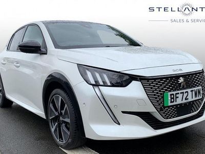 Used Peugeot e-208 GTi 100 kW (136 HP) 2022 White Hatchback