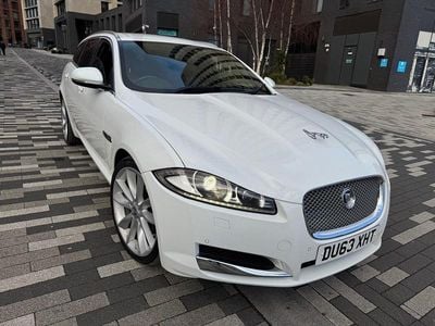 White Used 2013 Jaguar XF Premium Luxury Estate | £3,850 (Good price)
