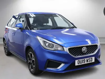 Used MG MG3 Exclusive 106 HP (77 kW) 2019 Blue Hatchback