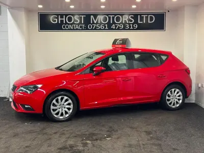 Used Seat Leon SE 110 HP (80 kW) 2015 Red Hatchback