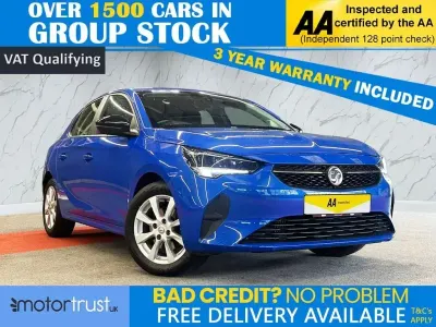 Usado Vauxhall Corsa Edition 100 HP (73 kW) 2022 Azul Citadino