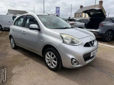 Used Nissan Micra Acenta 80 HP (58 kW) 2014 Silver Hatchback