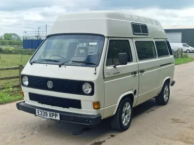 Used VW Caravelle 78 HP (57 kW) 1987 White MPV