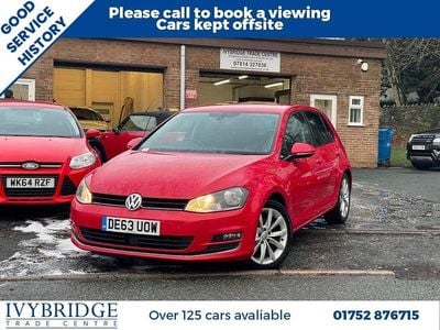 Red Used 2013 VW Golf VII GT Hatchback | £5,895 (Fair price)